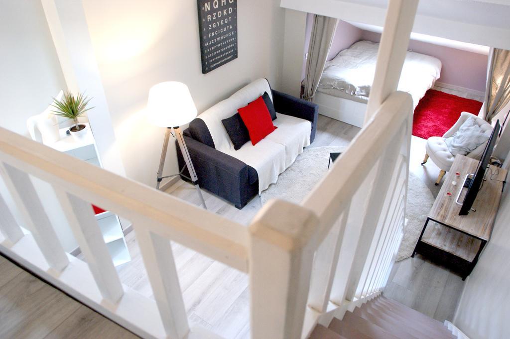 Appartement Free Parking - Self Checkin - Wifi - Duplex La Fusterie - Superbordeaux Chambre photo
